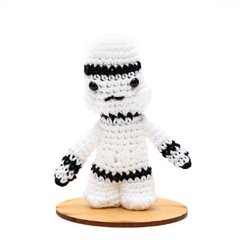 Coleção Star Wars - Stormtrooper em amigurumi