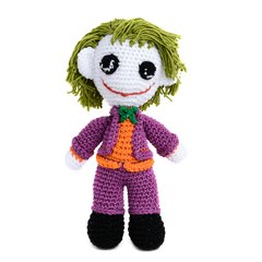 Coringa em amigurumi