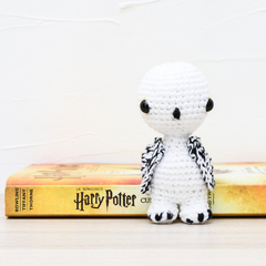 Coruja Edwiges do Harry Potter em Amigurumi - comprar online