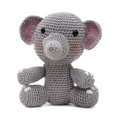 Elefante em amigurumi