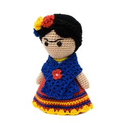 Frida Kahlo média em amigurumi - comprar online