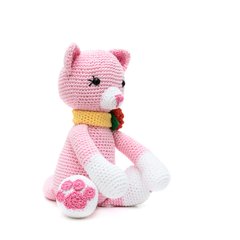 Gatinha Miau em amigurumi na internet