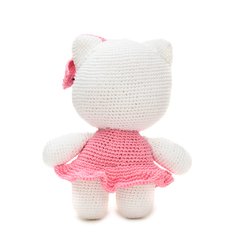 Hello Kitty em amigurumi - Art Familiar Artesanato
