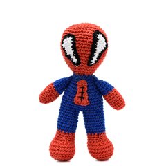 Homem Aranha em amigurumi