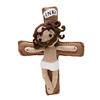 Jesus Na Cruz em Amigurumi