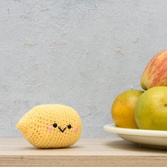 Limão em amigurumi na internet