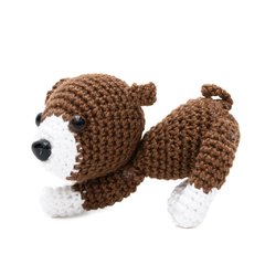 Mini cachorro em amigurumi - comprar online