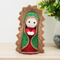 Nossa Senhora de Guadalupe em amigurumi - loja online