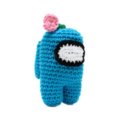 Among Us azul em amigurumi - comprar online