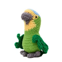 Papagaio médio em amigurumi - comprar online