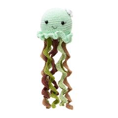 Polvo Colorido para Newborn em Amigurumi