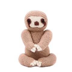 Preguiça em amigurumi