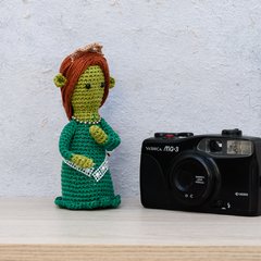 Princesa Fiona em amigurumi - loja online