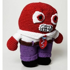 Raiva do Divertidamente em Amigurumi - comprar online