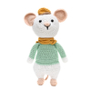 Ratinho Aconchegante em Amigurumi