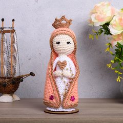 Nossa Senhora Salmão em amigurumi - loja online