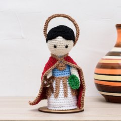 Santo Expedito em amigurumi - loja online