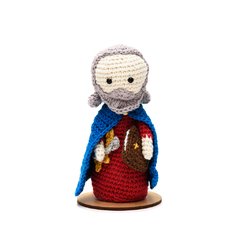 São Pedro em amigurumi