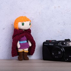 Imagem do Sheila da Caverna do Dragão em amigurumi