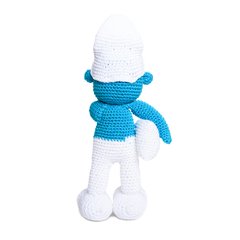 Smurf Soneca em amigurumi - Art Familiar Artesanato