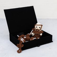 Terço São Francisco de Assis em amigurumi - comprar online