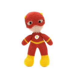 The Flash em amigurumi