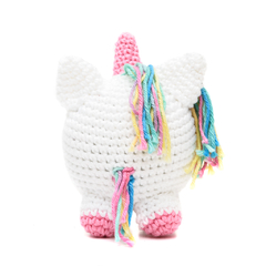 Unicórnio Bola em amigurumi na internet