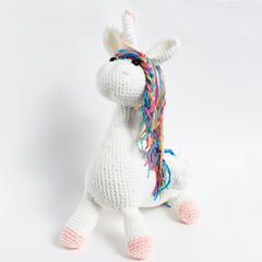 Unicórnio em Amigurumi