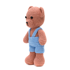 Urso de Jardineira em Amigurumi - comprar online