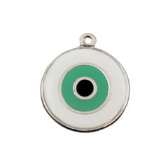 3-030-Olho Grego Resinado M (verde)