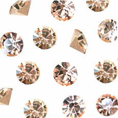 53-026-17-Strass Oktant Light Peach- Nº 17 - 50 unidades