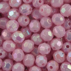 AB050- Bola Facetada 18mm 192 unidades - rosa petúnia boreal AB57