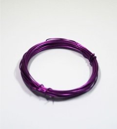 04- Arame Colorido 1mm  roxo  - 5mt