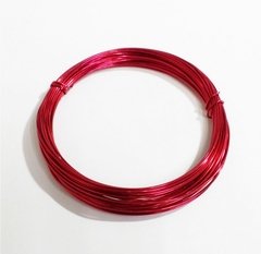 12- Arame Colorido 1mm  vermelho - 5mt