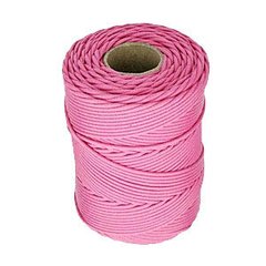 FI-62- Fio encerado 2mm 100mt - rosa médio (7721)