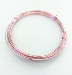 22- Arame Colorido 1mm rosa bb - 5mt