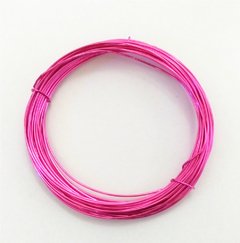 11- Arame Colorido 1mm rosa pink - 5mt