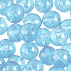 35-Bolinha de acrílico 14mm 160 unidades - azul bb transparente (50)