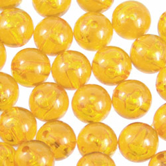 26-Bolinha de acrílico 12mm 310 unidades - amarelo ouro transparente (10)