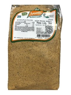 ORGÂNICO AÇÚCAR MASCAVO - 1KG