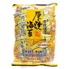 ASIÁTICO - SEMBEI W.WANT SEAWEED RICE CRACKERS 160G