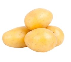 BATATA LAVADA MÉDIA - 1KG (Aprox. 5-6 UNIDADES)