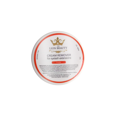 Removedor en Crema (Frutilla) 15GR -Lion Beauty