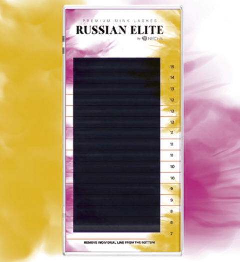 Russian Elite Curva CC Extensiones de pestañas