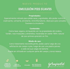 Emulsión pies suaves "Germinaré" - comprar online