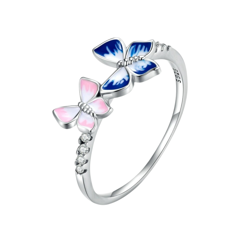 Anillos de compromiso con mariposas new arrivals