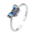 Anillo Ajustable Mariposa Esmaltada - comprar online