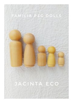 FAMILIA PEG DOLLS x5 - JACINTA ECO