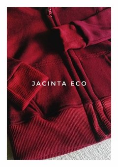 CAMPERA BORDÓ SIMPLE - JACINTA ECO