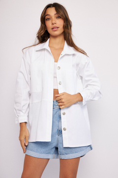 CAMISACO GABARDINA SILVERO - JUVIA